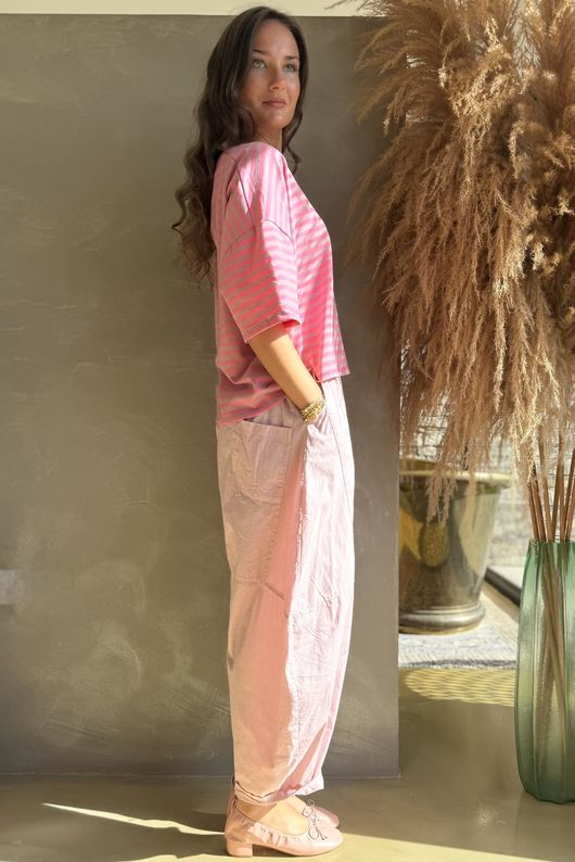 Sunday Morning Tee Peony & Mauve